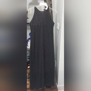 Elegant Black Sleeveless Dress